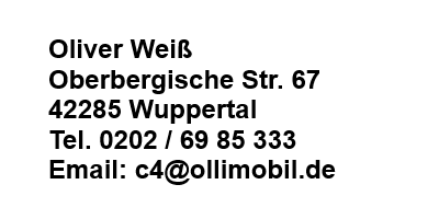 Zum Schutz vor Spam sind meine Kontaktdaten in diesem Bild hinterlegt.